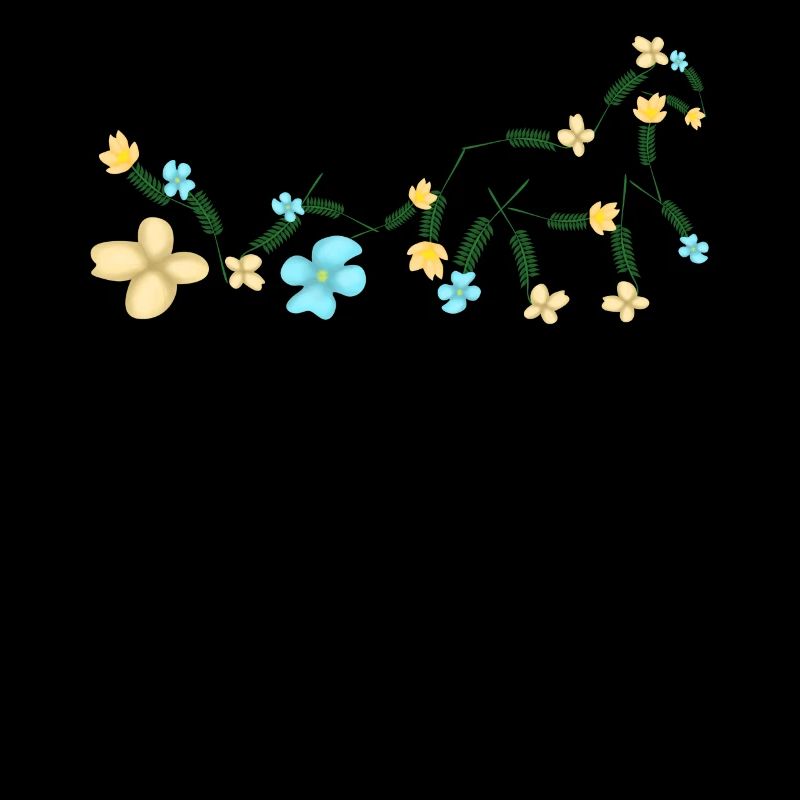 Calèche Fleurs Cocher