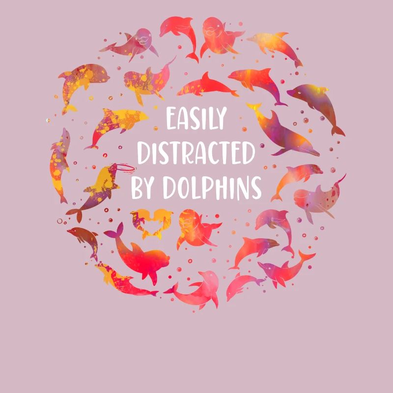 Dolphin Easily Distracted By