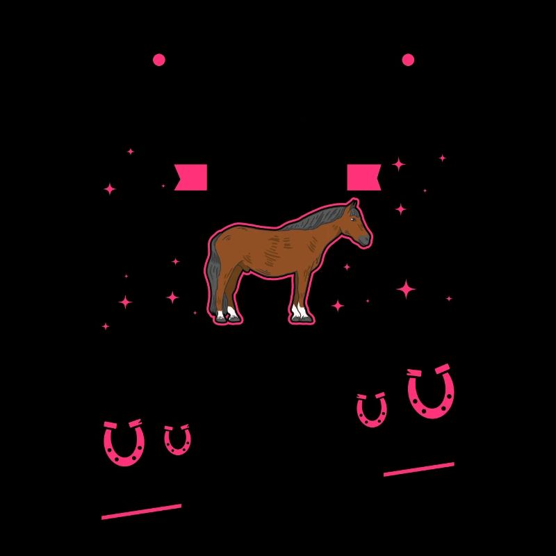 Freiberger Pferd Glitzer