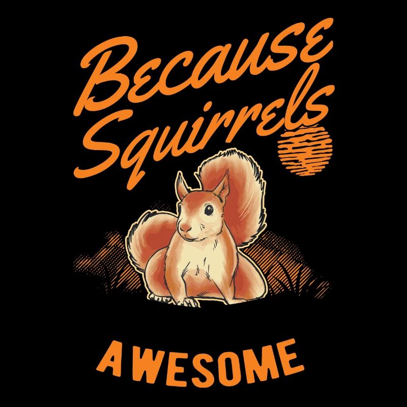 Eichhörnchen Geschenk Squirrel Grauhörnchen