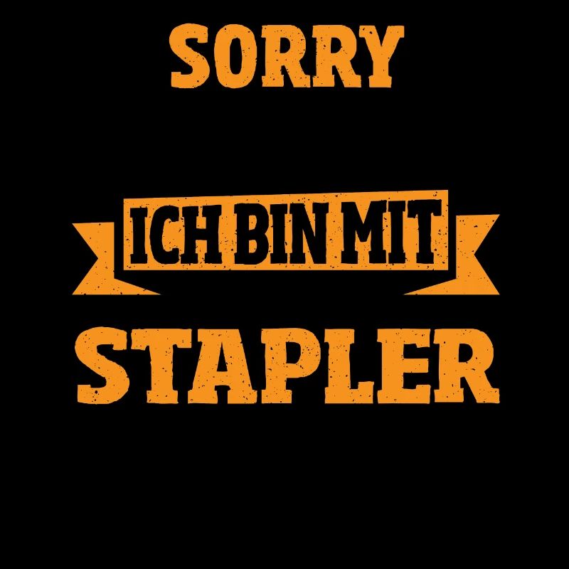 Gabelstapler Staplerfahrer Lustig Logistik Beruf