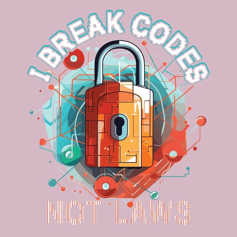 Cybersecurity Art Hacking Lover Computer Nerd