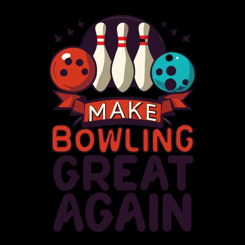 Make Bowling great again - Bowlingkugel Pin
