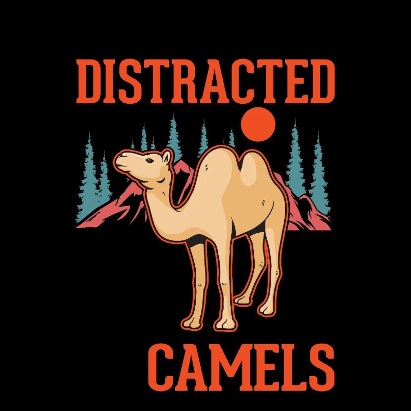Easily distracted by Camels Großkamel Kamel