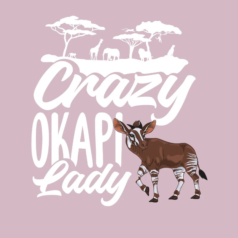 Funny zookeeper okapi lover