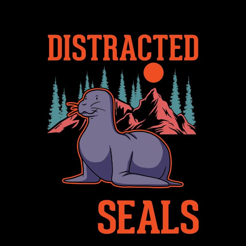 Easily distracted by Seal Robbe Seelöwe