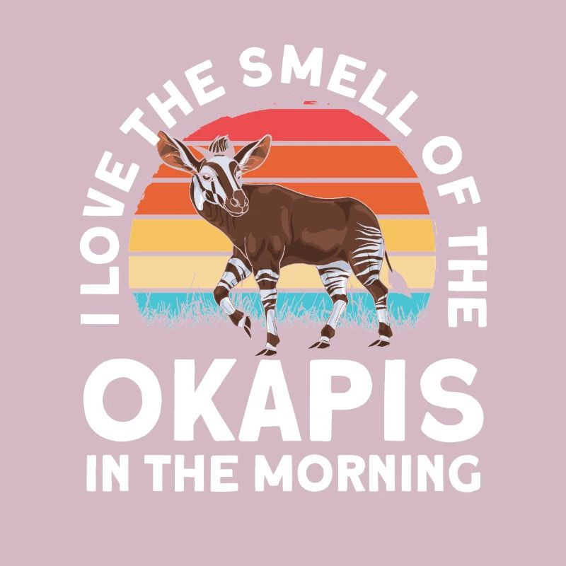 Funny zookeeper okapi lover