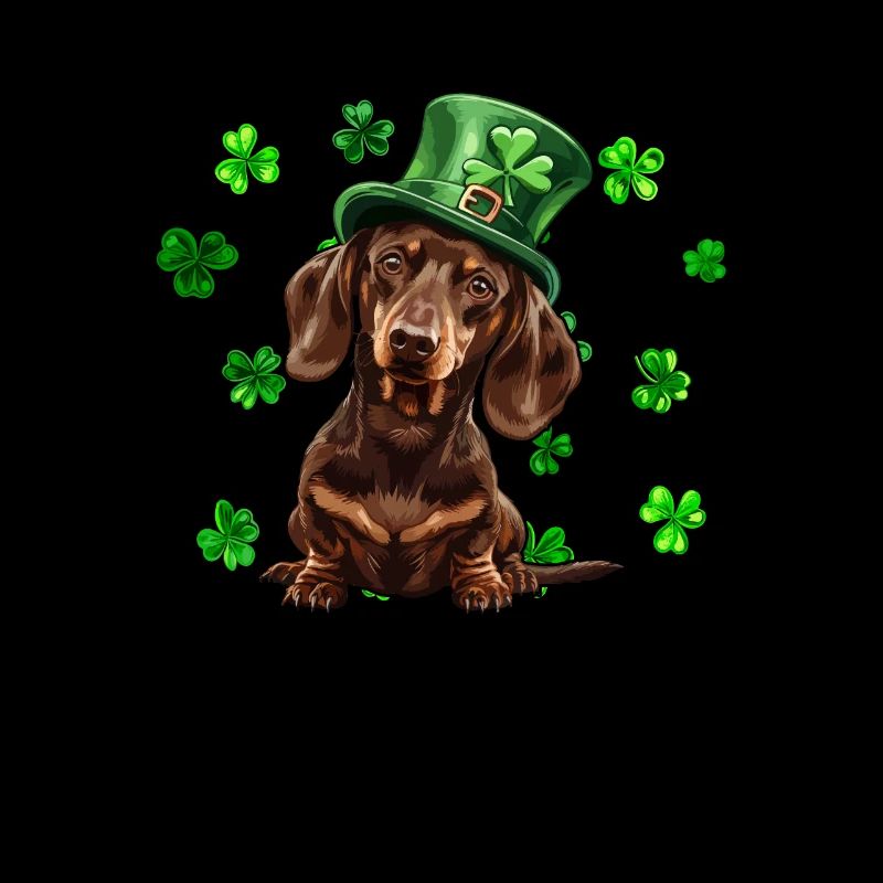 Teckel St Patrick’s Day Shamrock