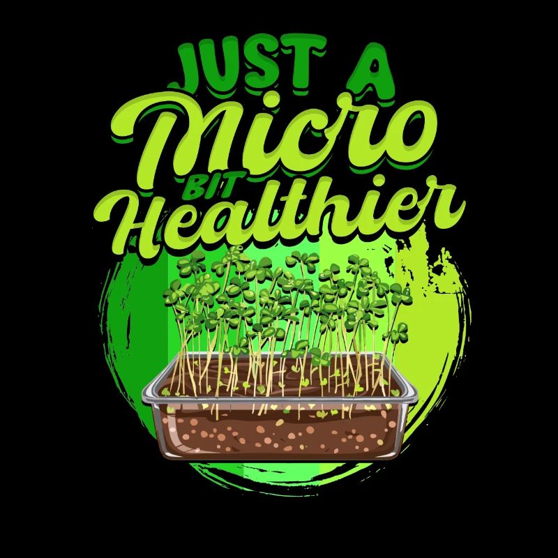 Microgreens Juste un micro peu plus sain