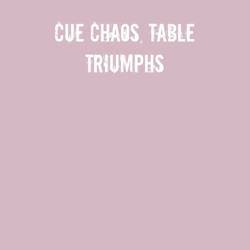 Billard - Chaos de queue, triomphes de la table
