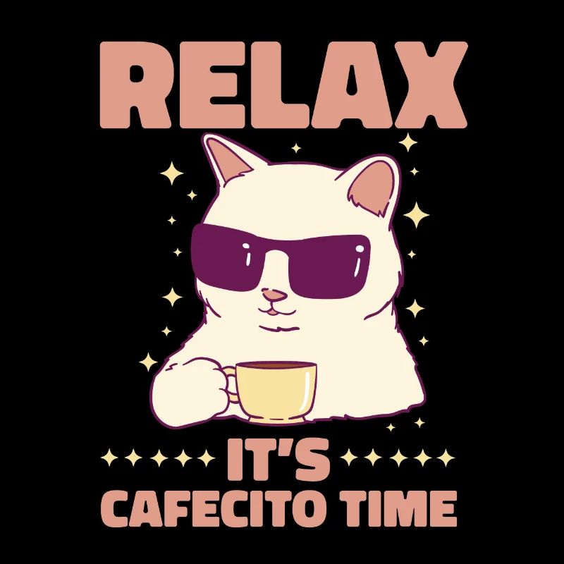 Amateur de Cafecito Buvant du café cubain Cafecito Mix