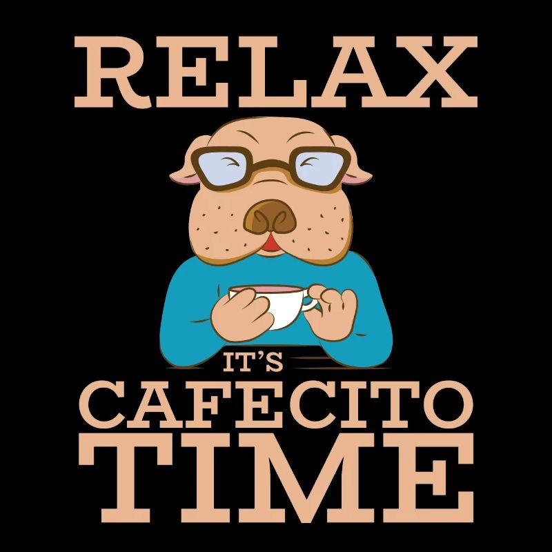 Amateur de Cafecito Buvant du café cubain Cafecito Mix