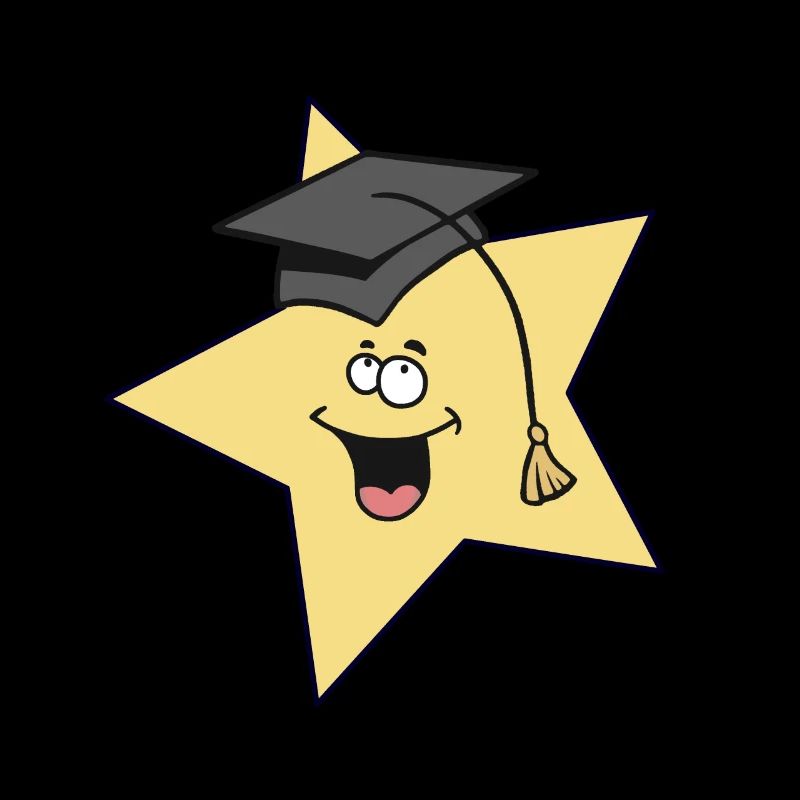 Stern Sternchen Schlau klug Studiert Student