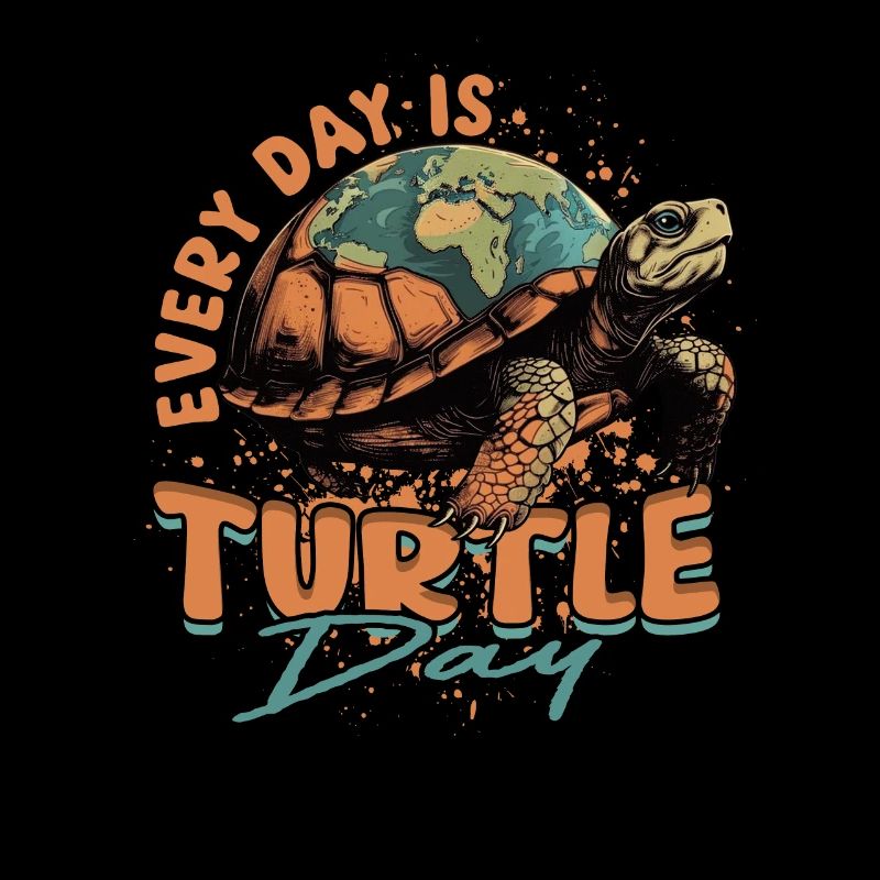 Schildkröte Schildkröten Every Day Is Turtle Day