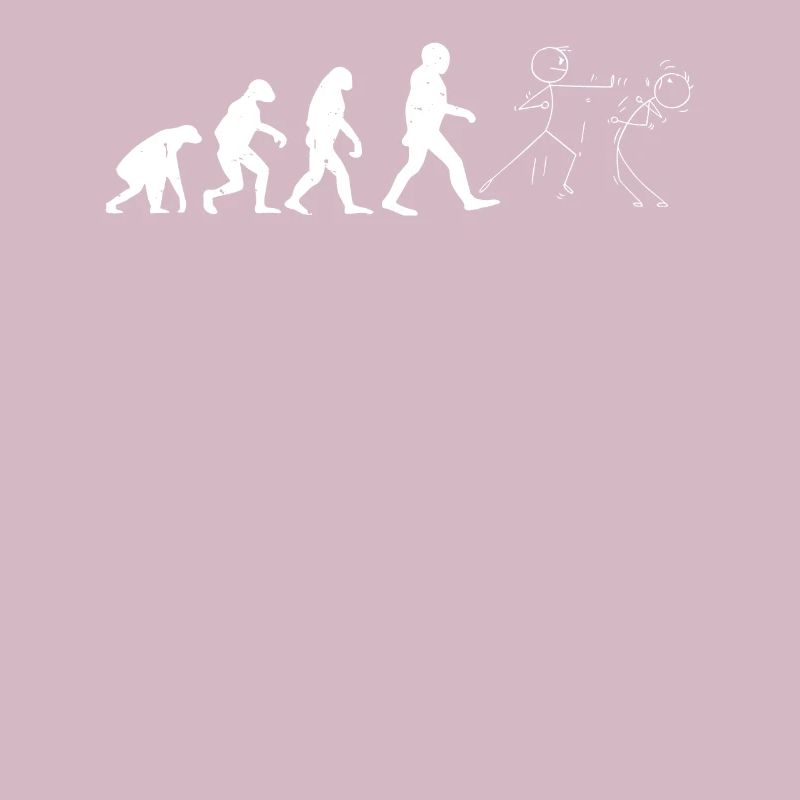 Funny Karate Evolution Karate stick figure