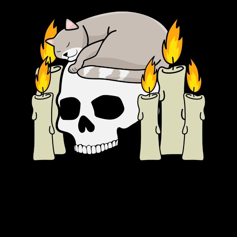 Candle Cat Candlemaking Skull Candles
