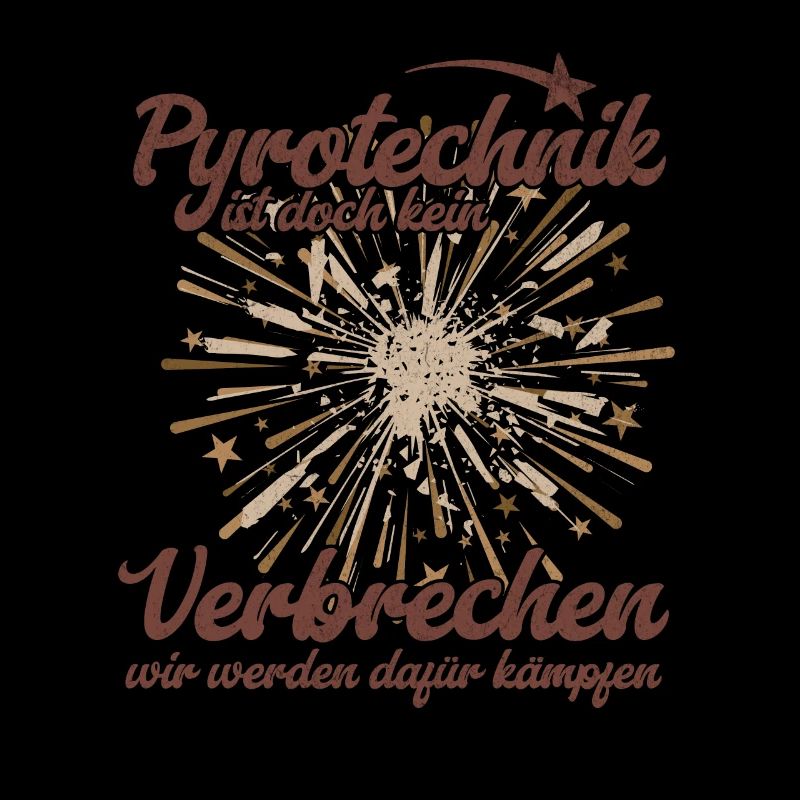Pyrotechnik ist doch kein Verbrechen - Meme Spruch