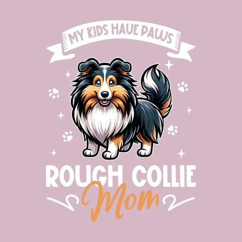 Long-haired Collie Mom