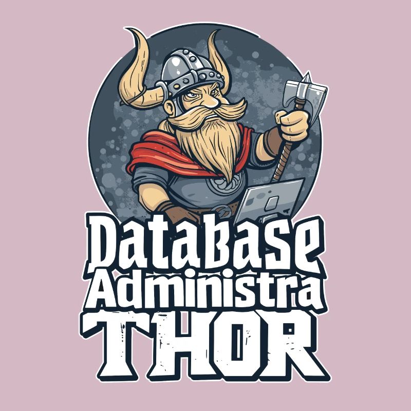 Viking Databaseadministra-thor Nerdy