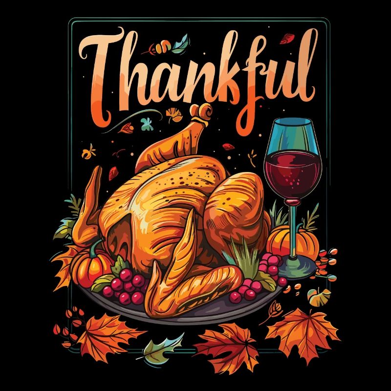 Grateful Gobble Wobble Thanksgiving