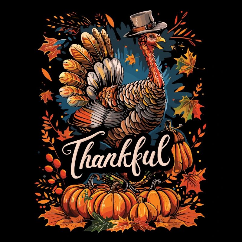 Grateful Gobble Wobble Thanksgiving