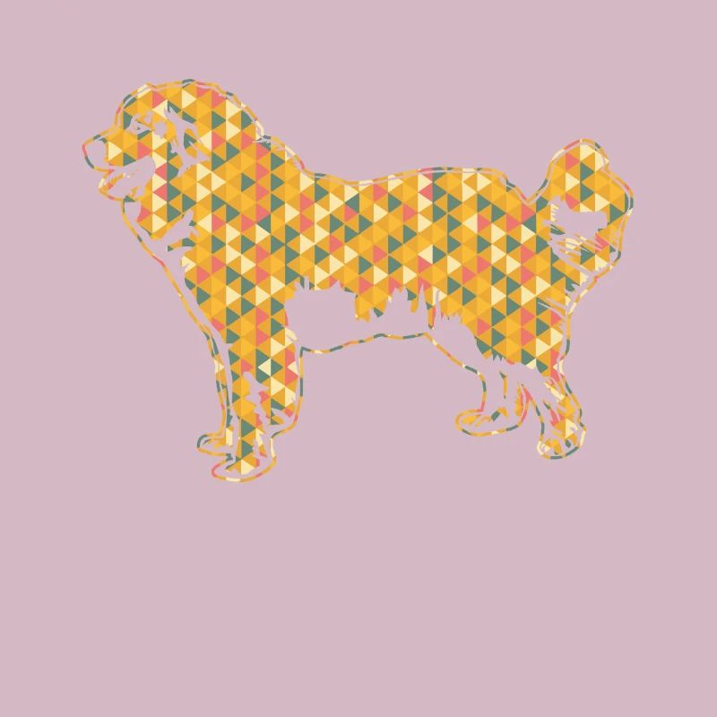 Great Pyrenees Geometric