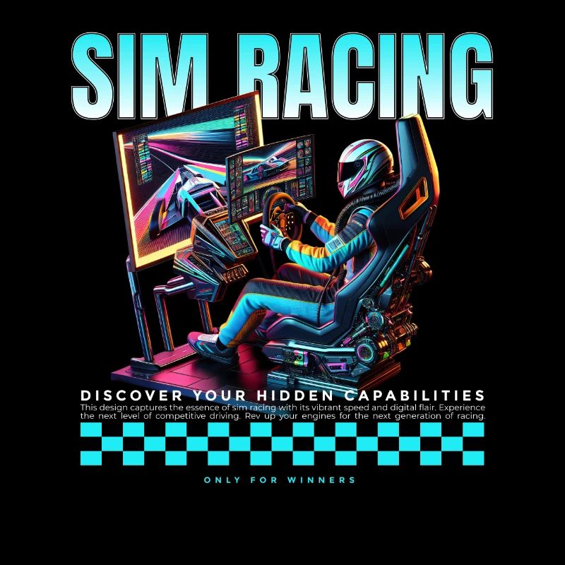 Sim Racing Virtual Simulation Game
