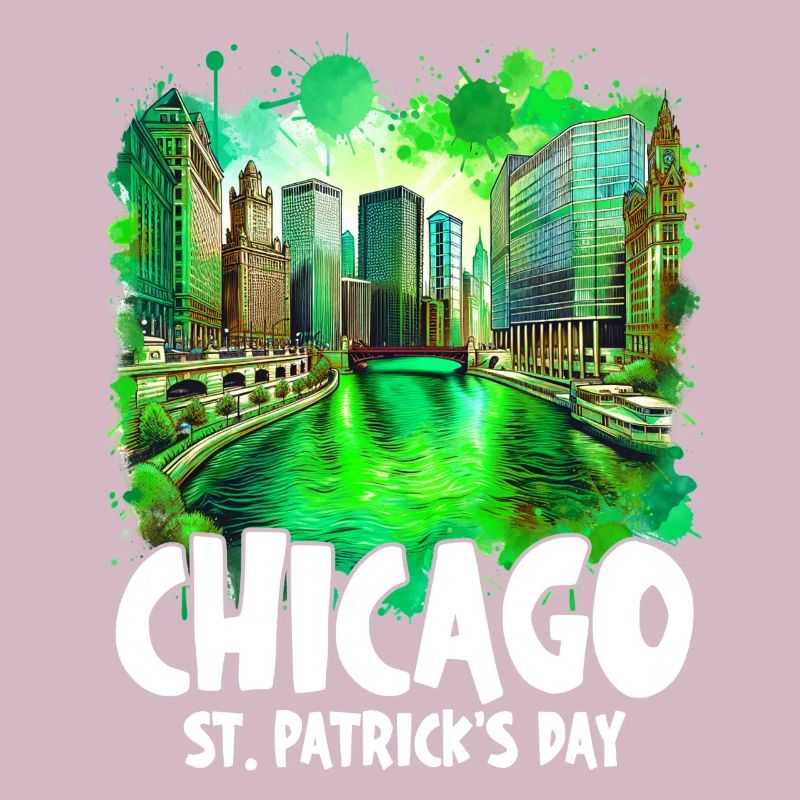 Chicago River Celebration St. Patrick's Day