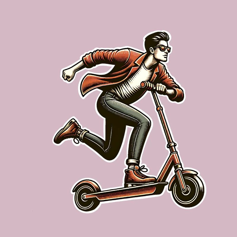 Tretroller E-Scooter E-Roller
