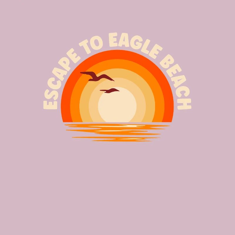 Je fuis vers Eagle Beach
