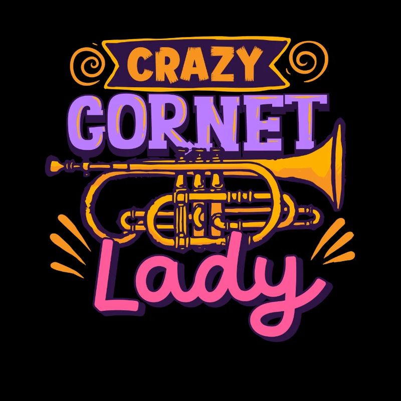 Cornet Cornet Player Crazy Cornet Lady