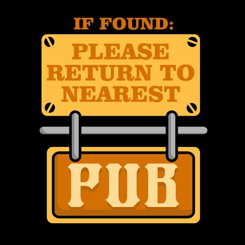 Kneipentour If Found Please Return To Nearest Pub