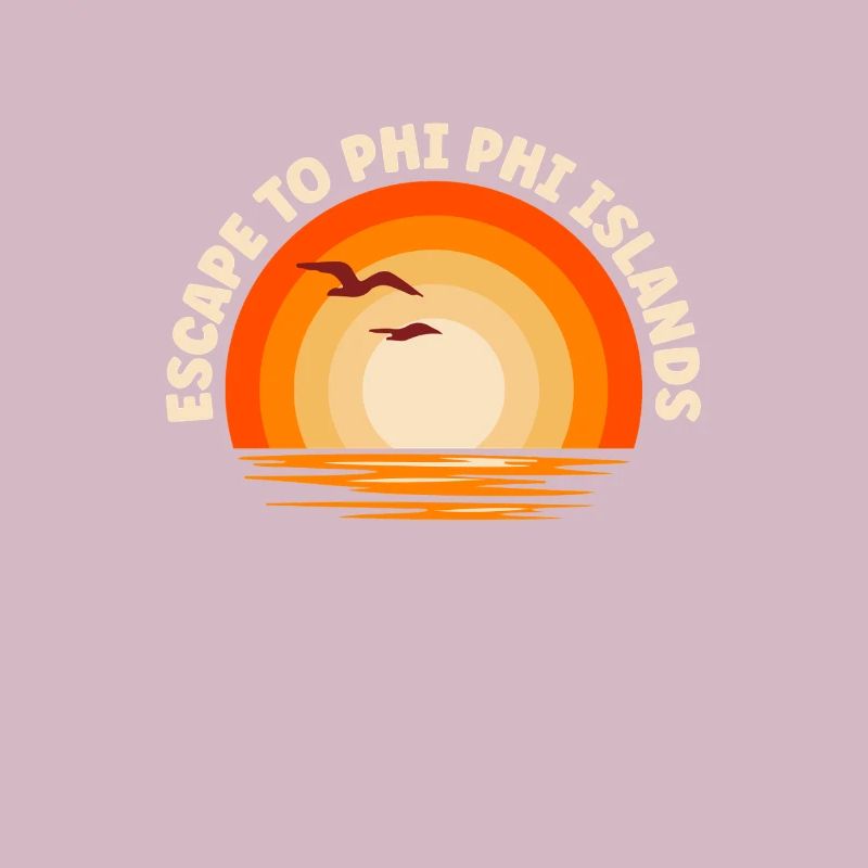 Je fuis vers les îles Phi Phi