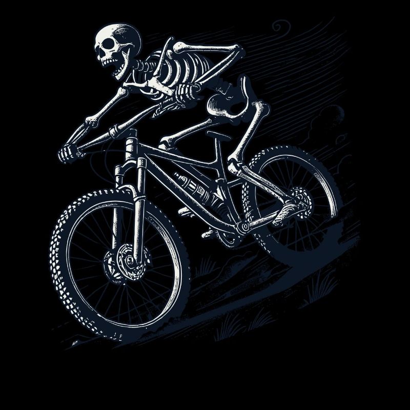 VTT Vélo Skeleton Adventure Retro