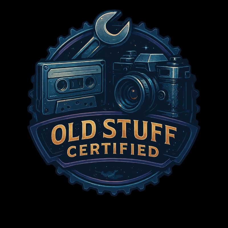 Antiquing Old Stuff Certified Retro Camera