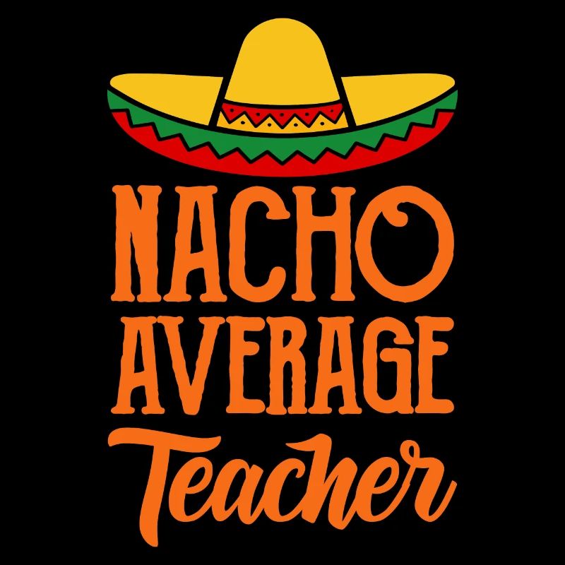 Lehrer Nacho Mit Sombrero Schule Geschenk