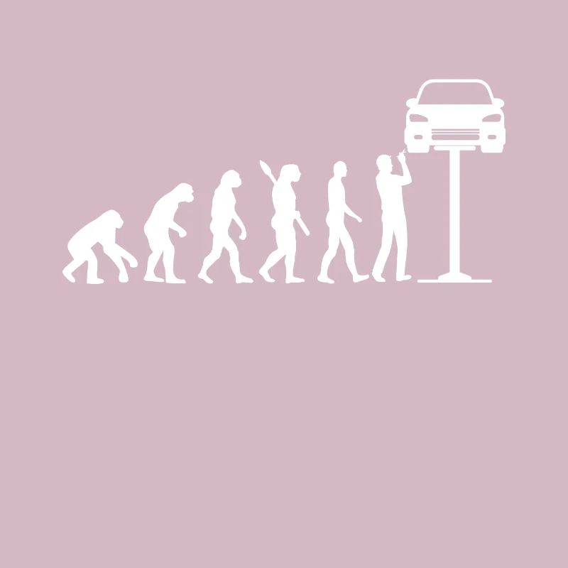 Mechaniker Evolution Auto Schrauber Geschenk