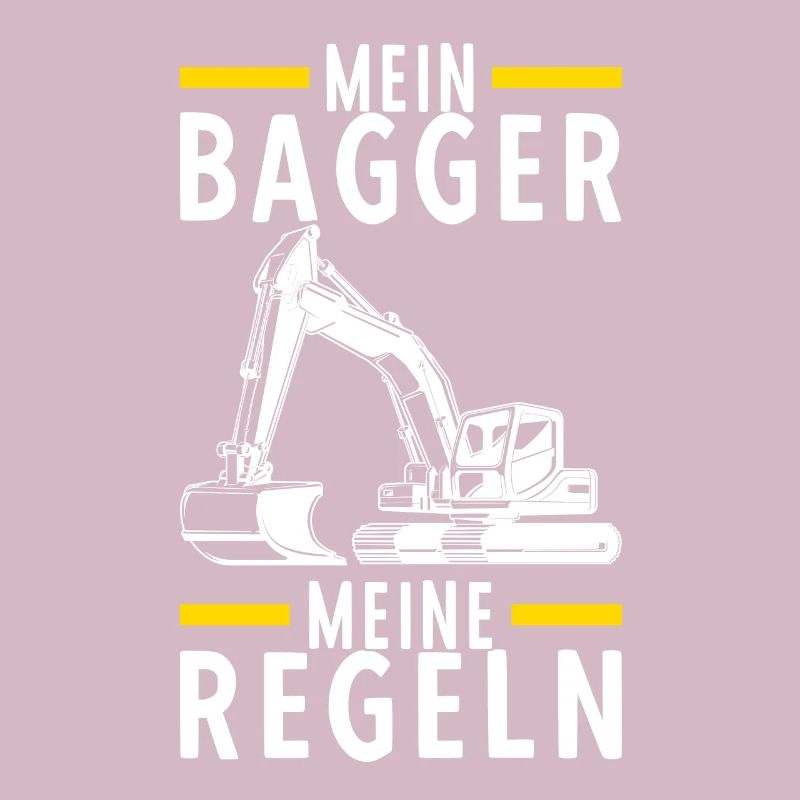 Bagger Baustelle Baggerfahrer Geschenkidee