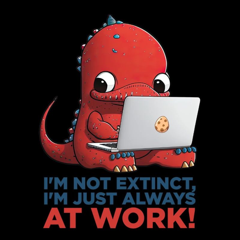 Workaholic Dino