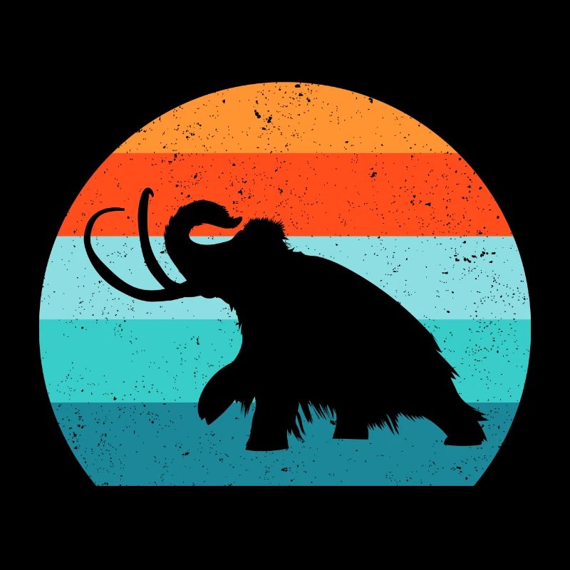 Funny Mammoth Stone Age Ice Age Design Prehistoric