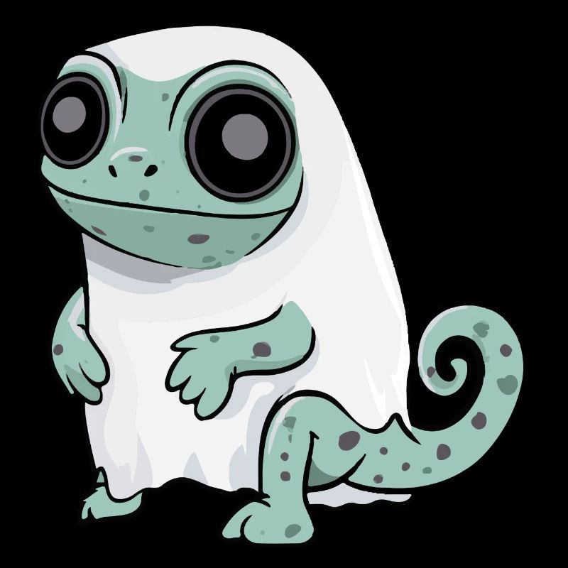 Chameleon Halloween Comic Geist