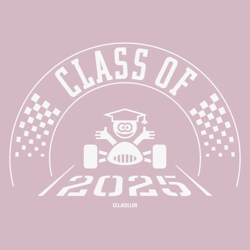Classe de 2025 (Sortie de l’école / Ligne d’arrivée / Blanc)
