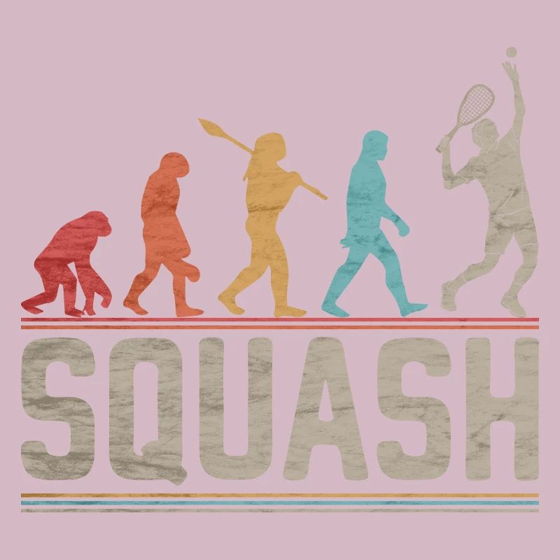 Squash Evolution - Squash Player Evolution