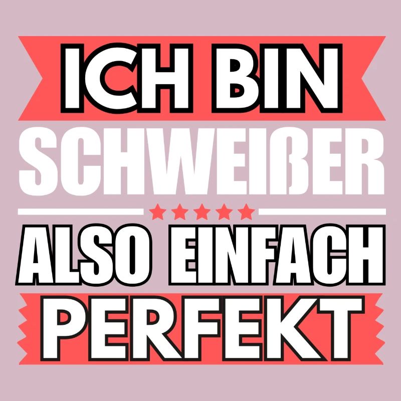 Einfach ein Perfekter Schweißer