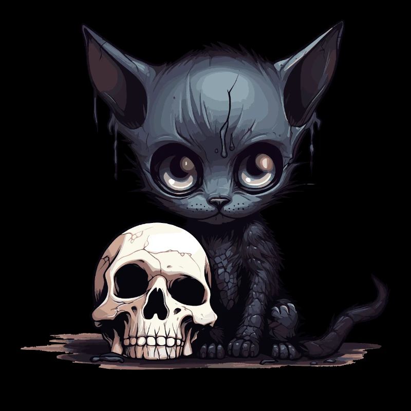 Cute Emo Kitten
