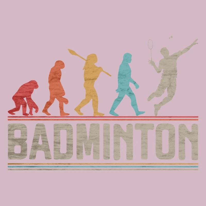 Évolution du badminton drôle de volants Birdie