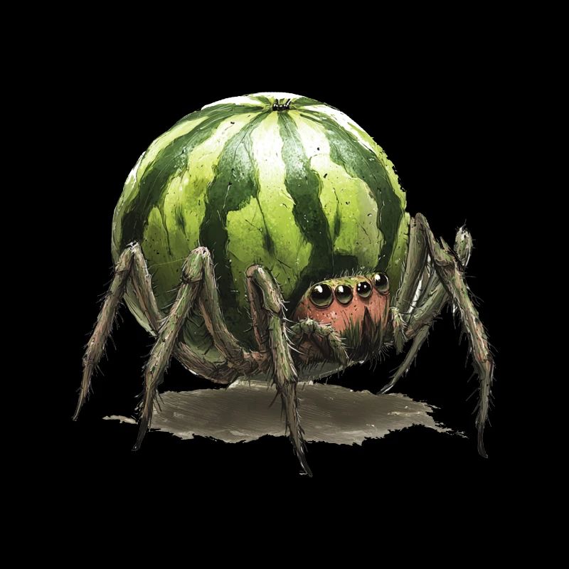 Melone Spinne