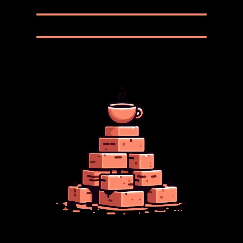 Bricklayer Brick Mason Job Site Humor Coffee Funny