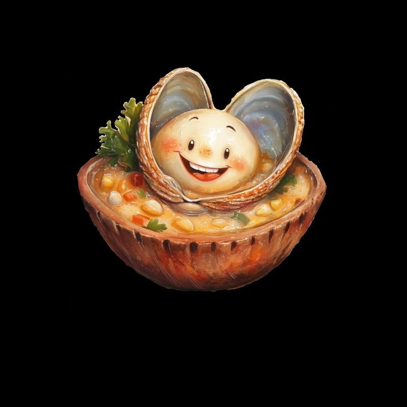 Clam Chowder Shellfish Hilarious Seafood Soup