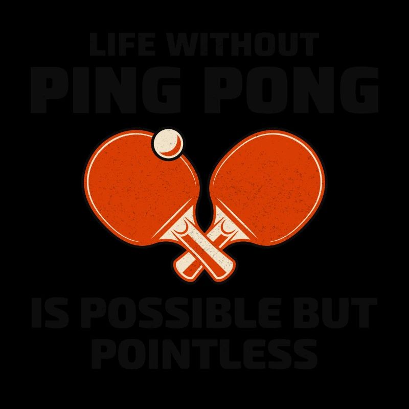 Ping Pong Master Entraîneur de Tennis de Table Paddle Player